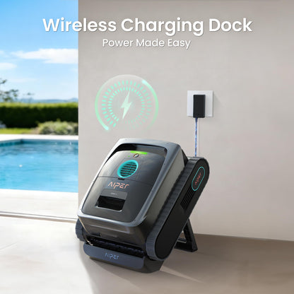 Scuba V3 AI Vision Cordless Robotic Pool Cleaner, Grey